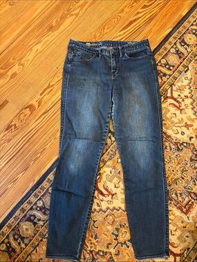 Madewell Dark Blue Skinny Ankle Women's Jeans - Classic Slim Fit